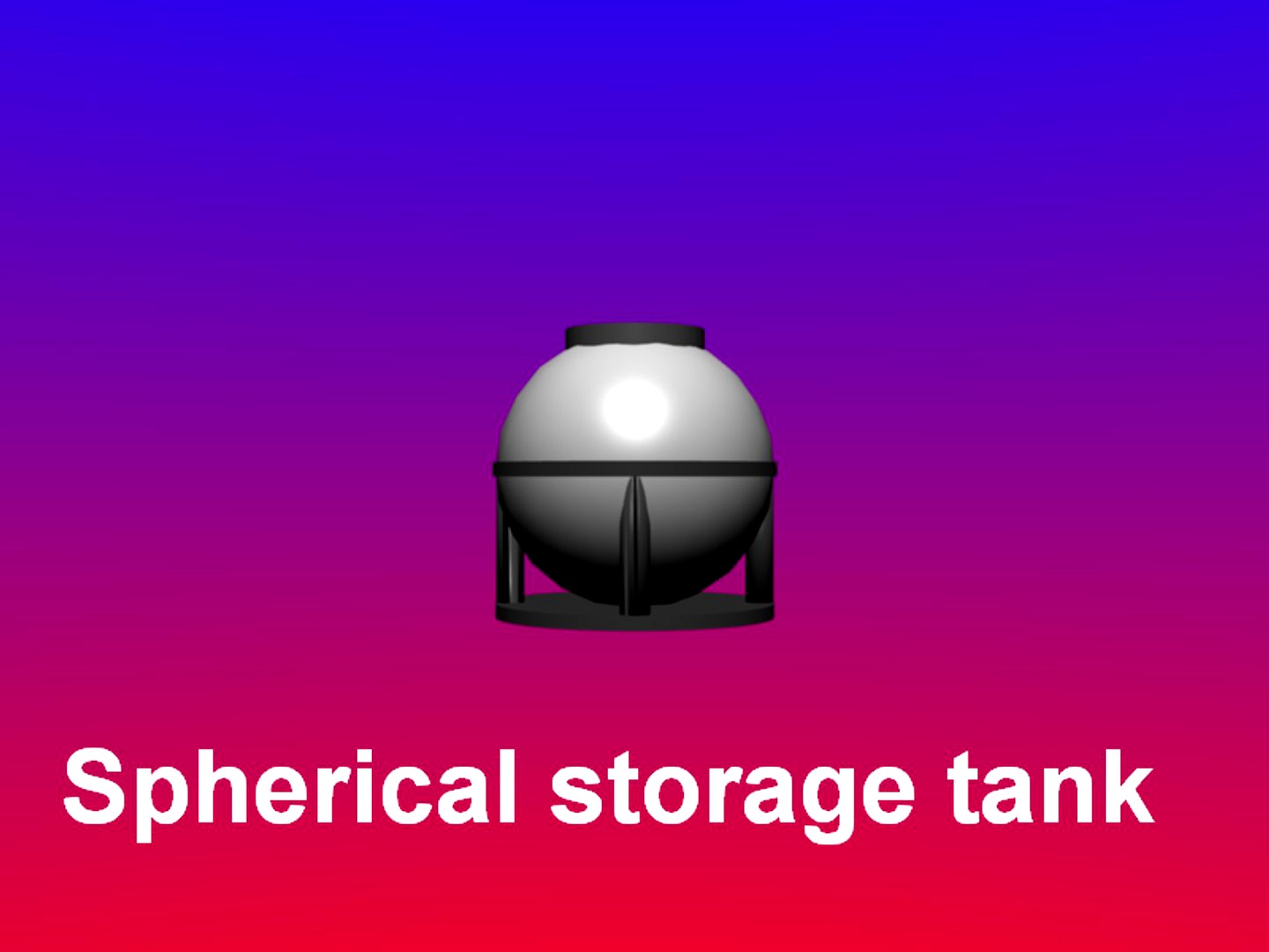 Spherical tank