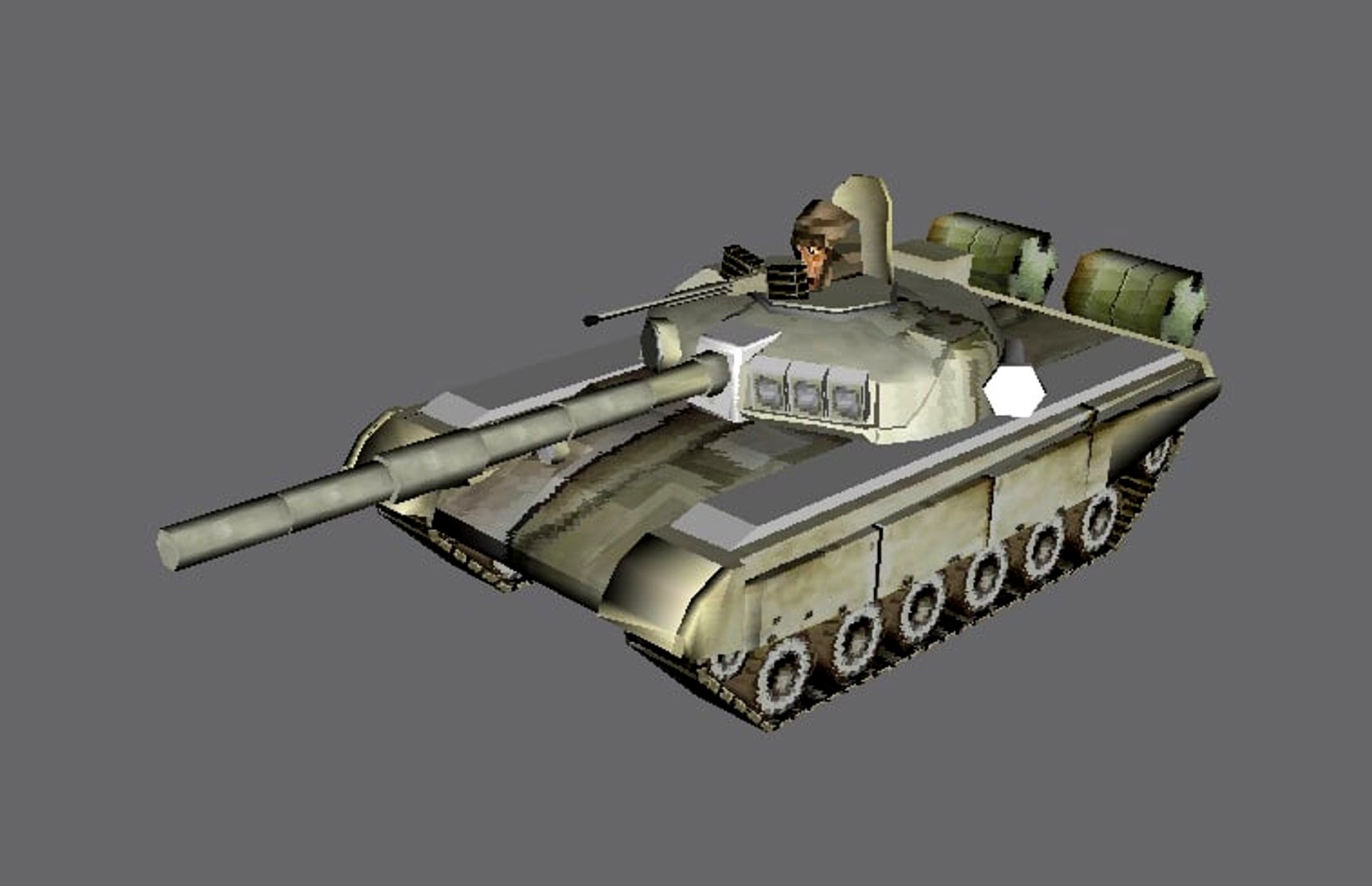 T-72 Low poly