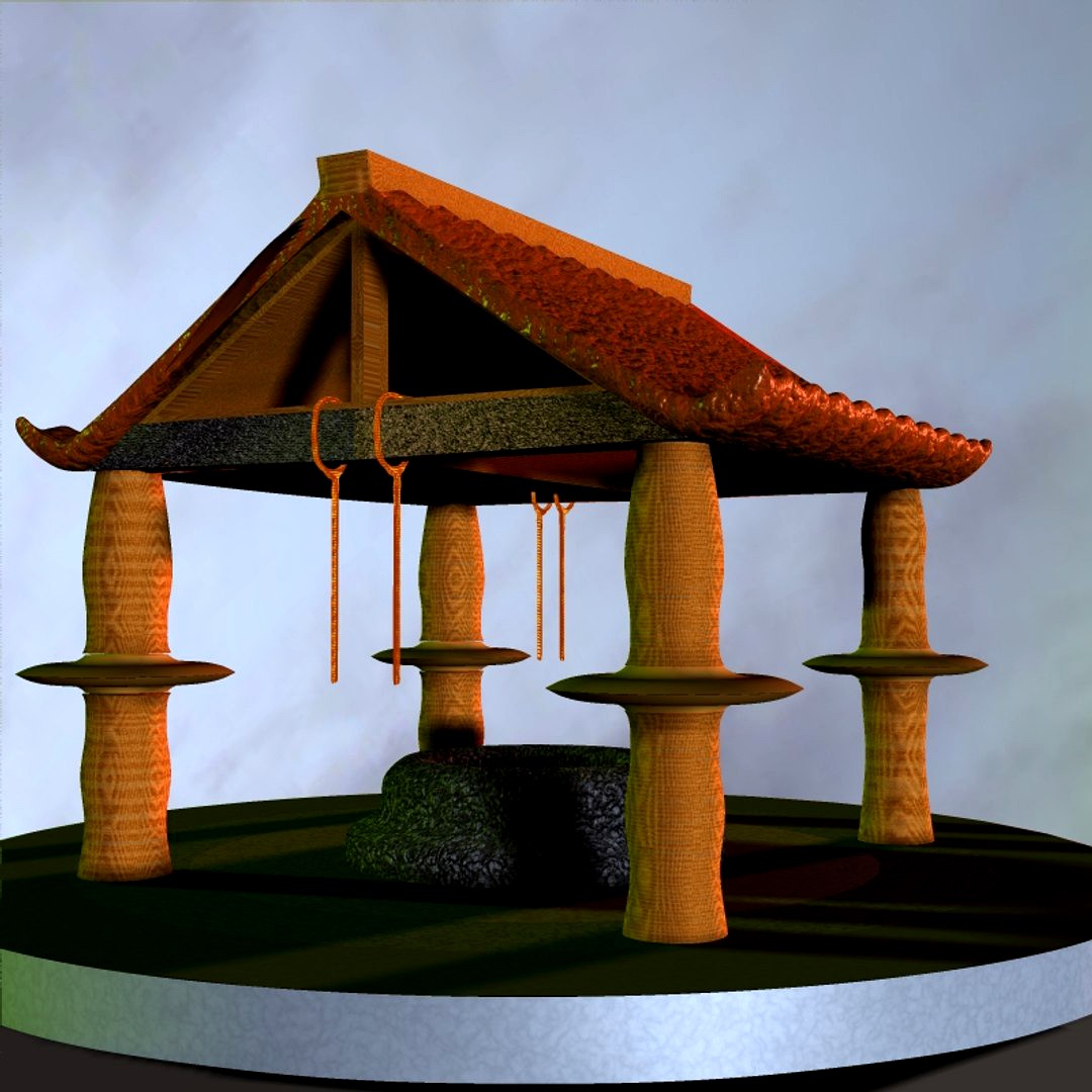 Traditional Japanese Water Shrine