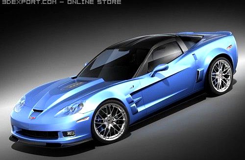 Chevrolet Corvette ZR1 3D Model