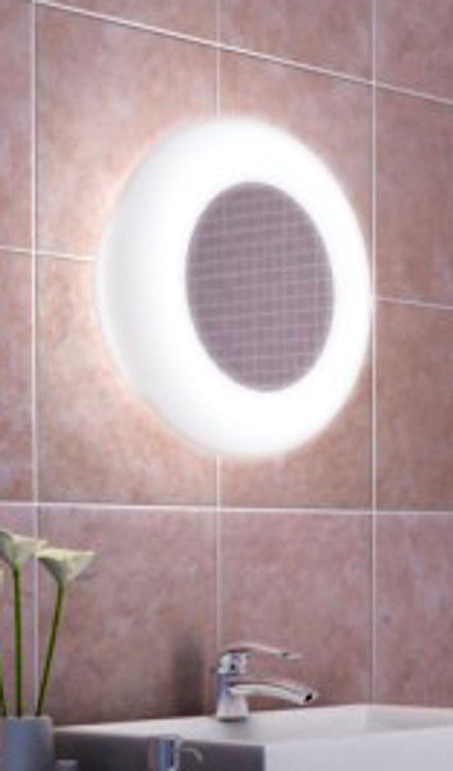 Bathroom Lamp with mirror , lampara de baño con espejo