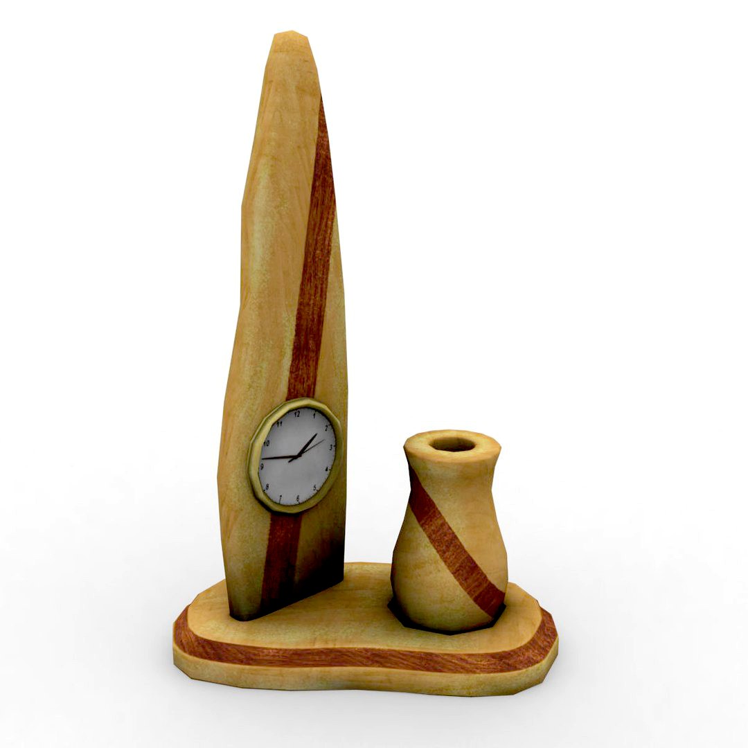 Maple Desk Clock