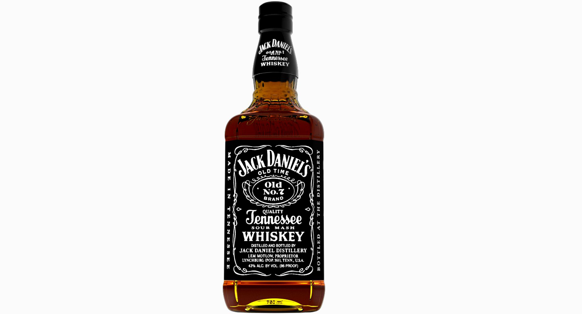 jack daniels bottle