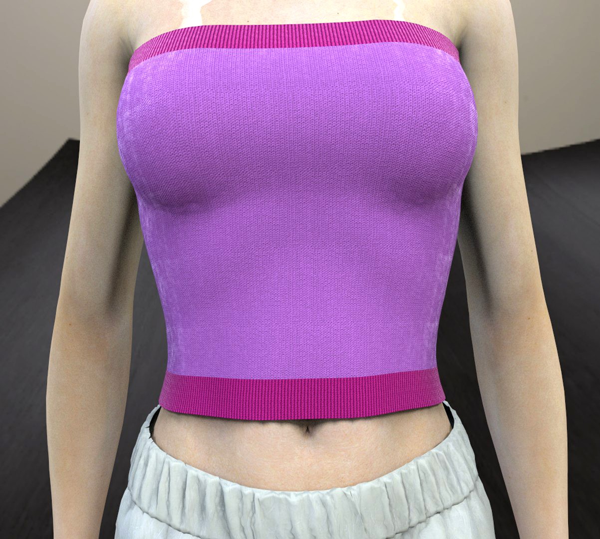 md2&md3 female knitted top