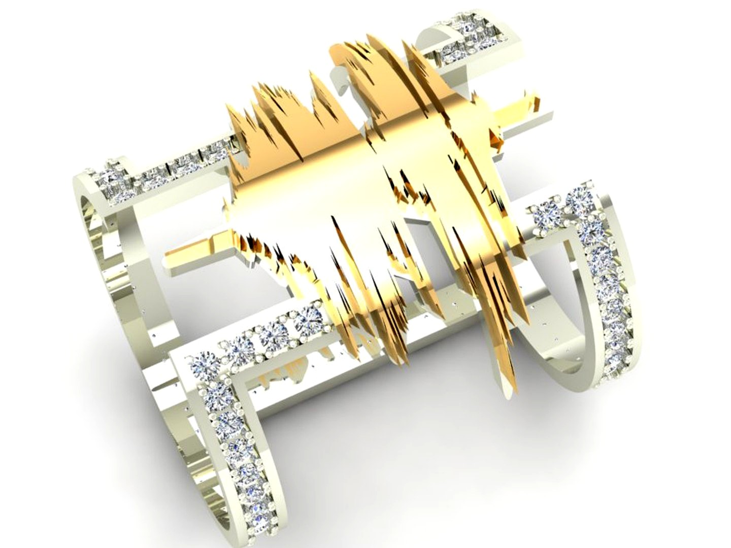 Electric Wave Ring