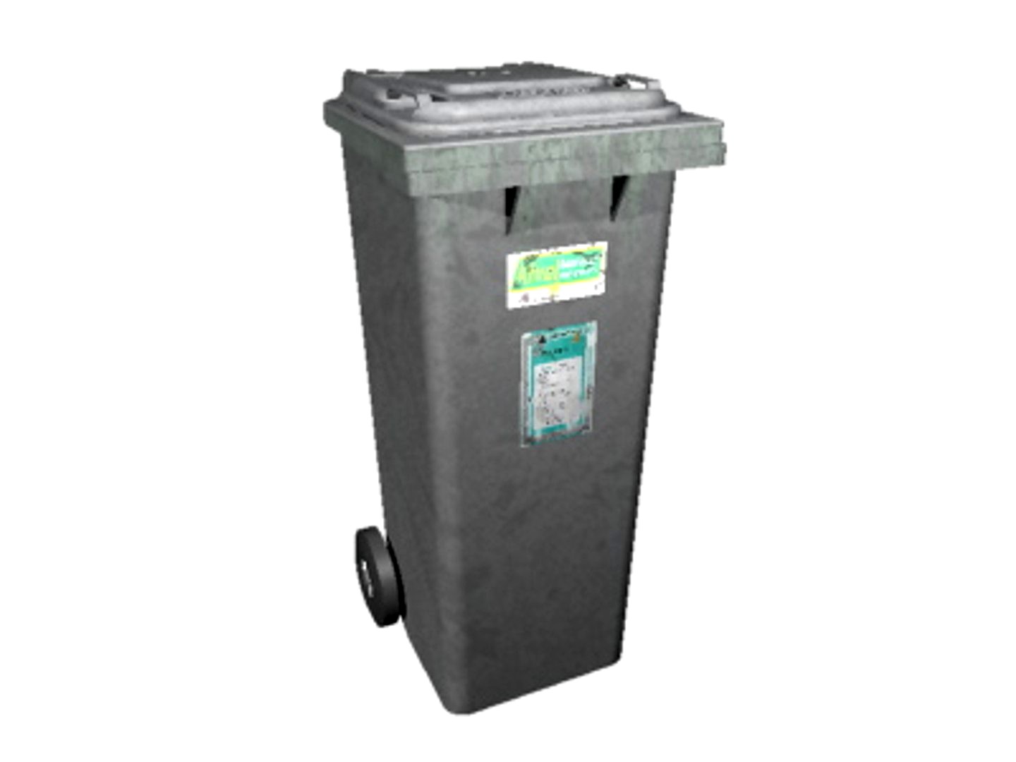 Gray bincontainer