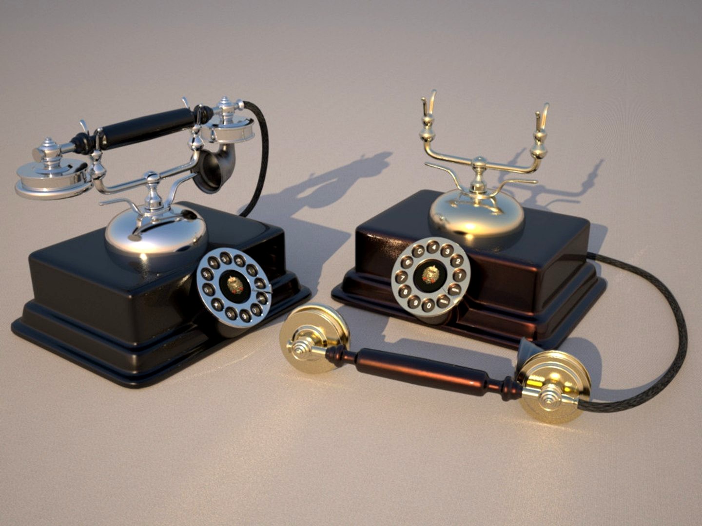 old fashion telephone