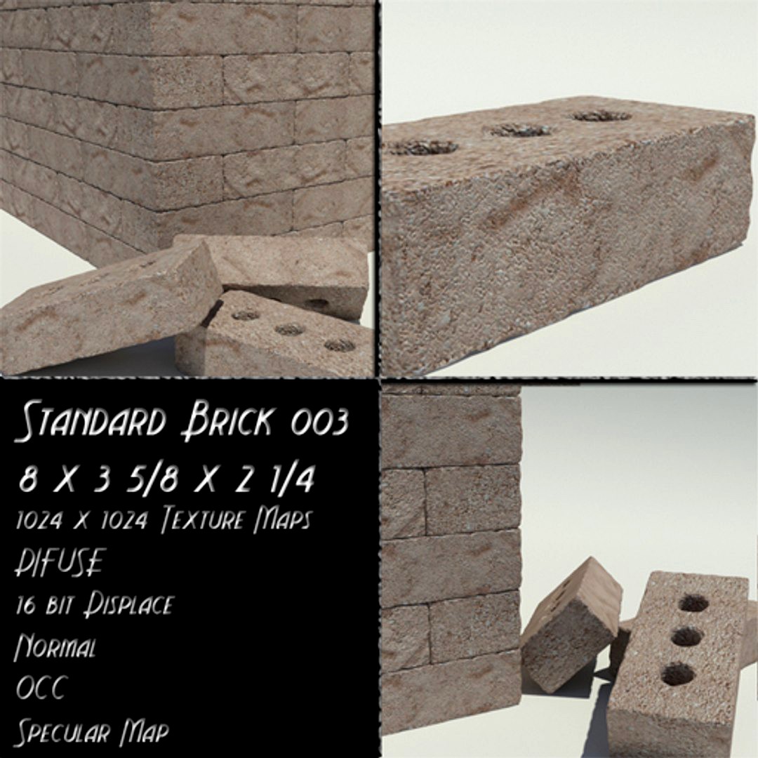 Brick, Standard Size 003