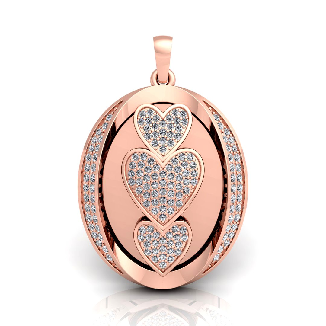 Fancy Diamond Pendent