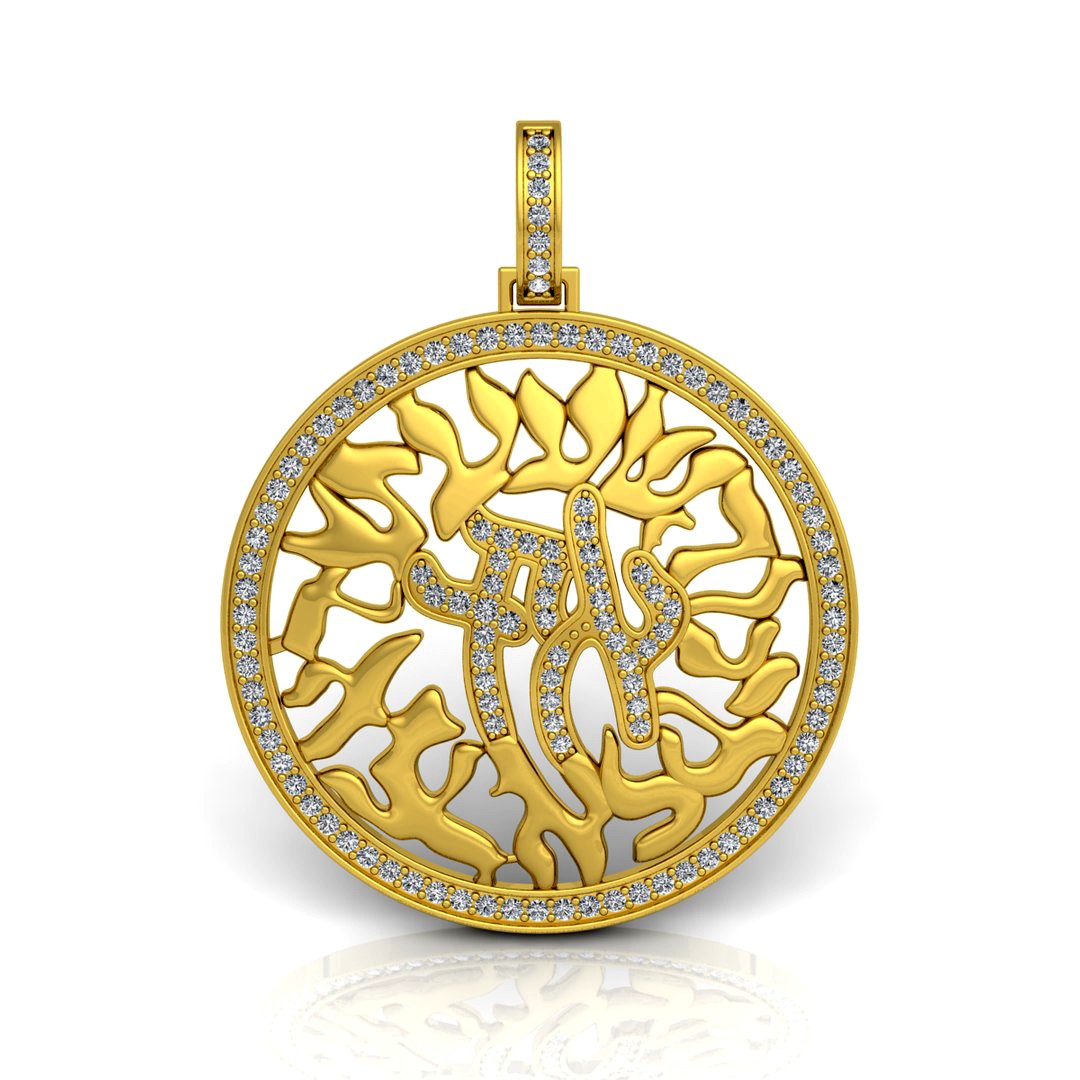 Fancy Diamond Pendent