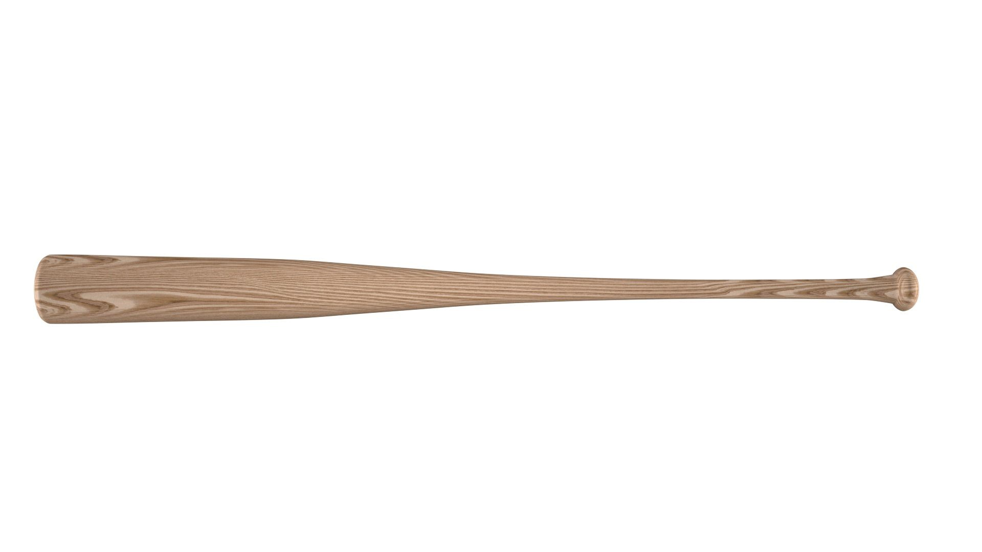 Wooden Baseball Bat Redshift Render
