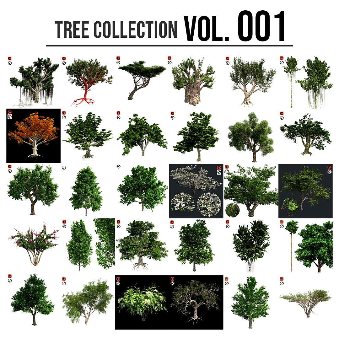 Tree Collection Vol 001 30 Tree