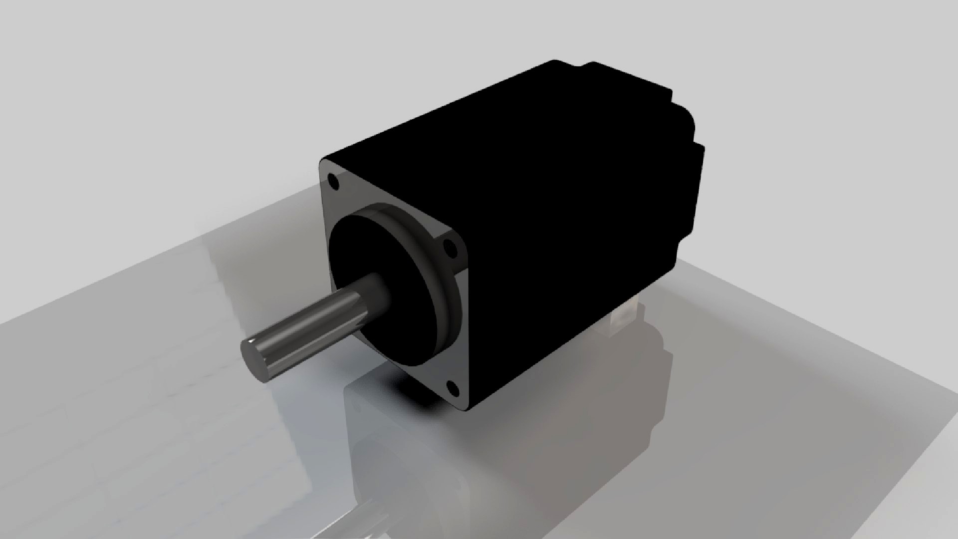 Simple model of Nema 8 stepper motor