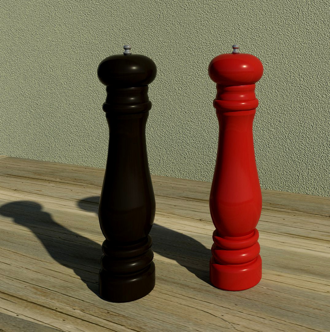 Salt and pepper mill