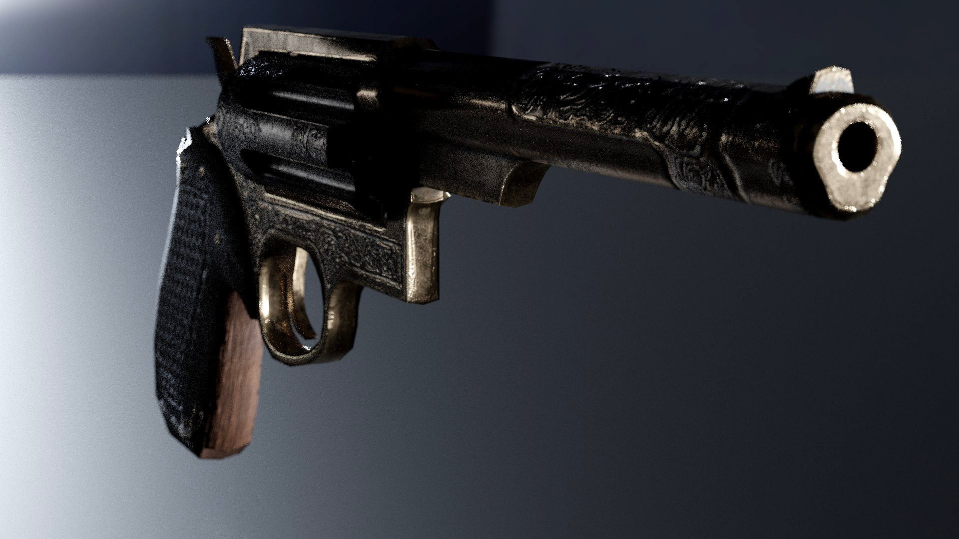 Ornate Revolver