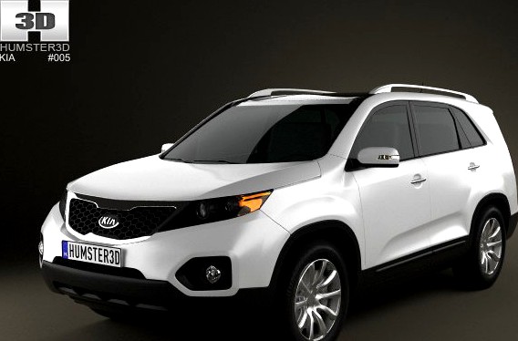 Kia Sorento 2011 3D Model