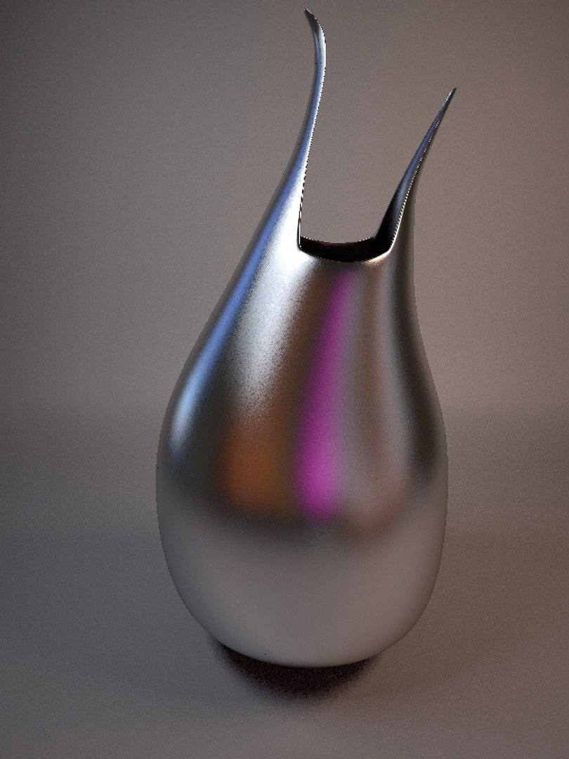 Frosted Glass Vase