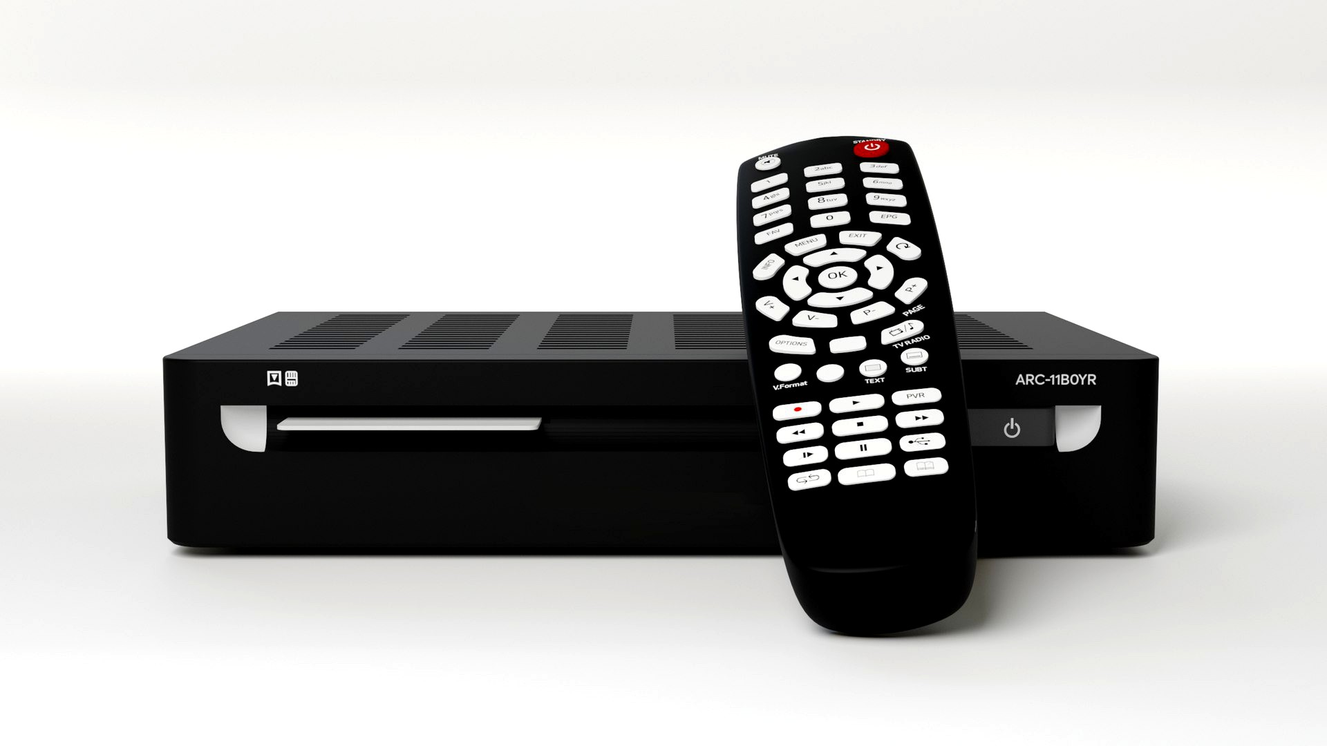 Receiver - remote control tv