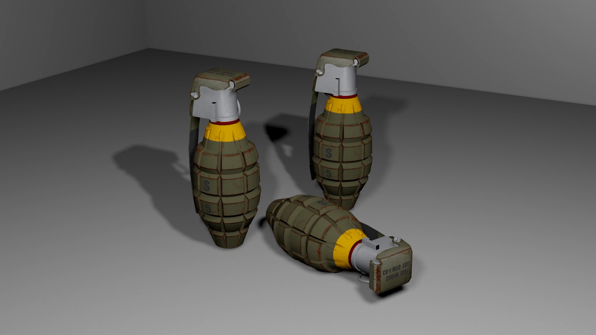 WW2 Pineapple Grenade
