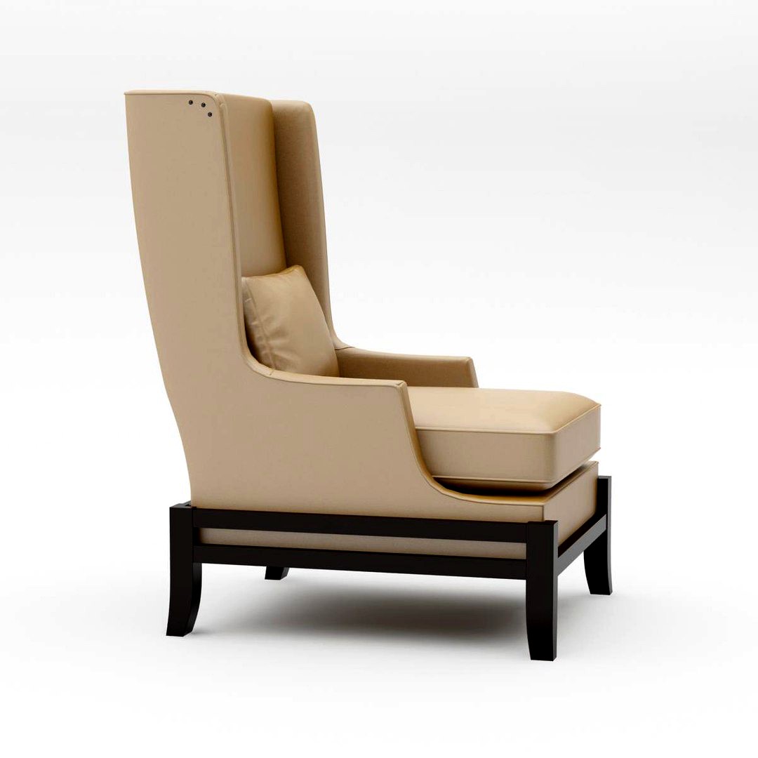 Cradle wing chair