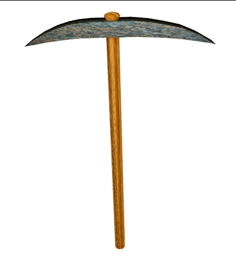 A Players First Pickaxe