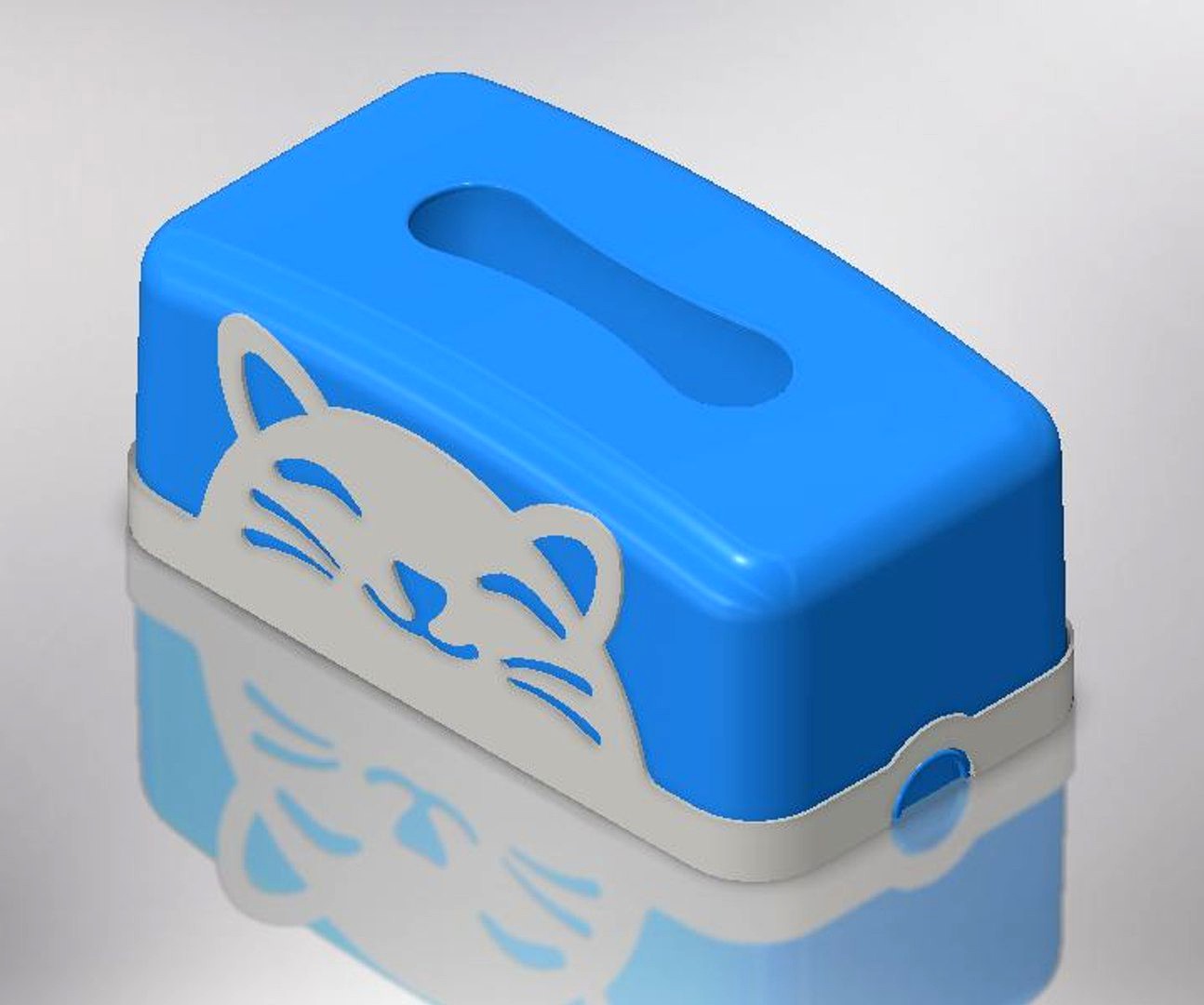 BOX TISSUE CAT MODEL