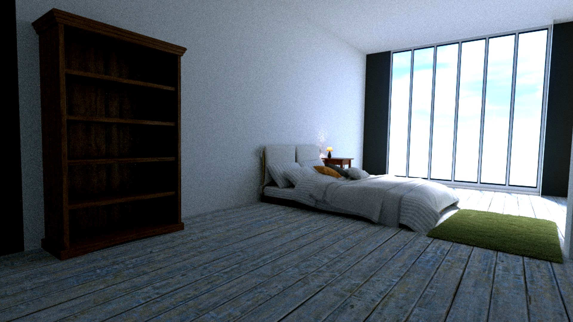 Large Interior Apartment