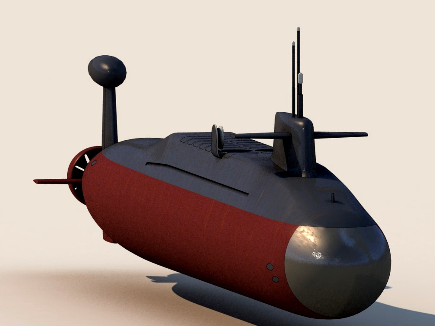 nuclear ballistic missile submarine