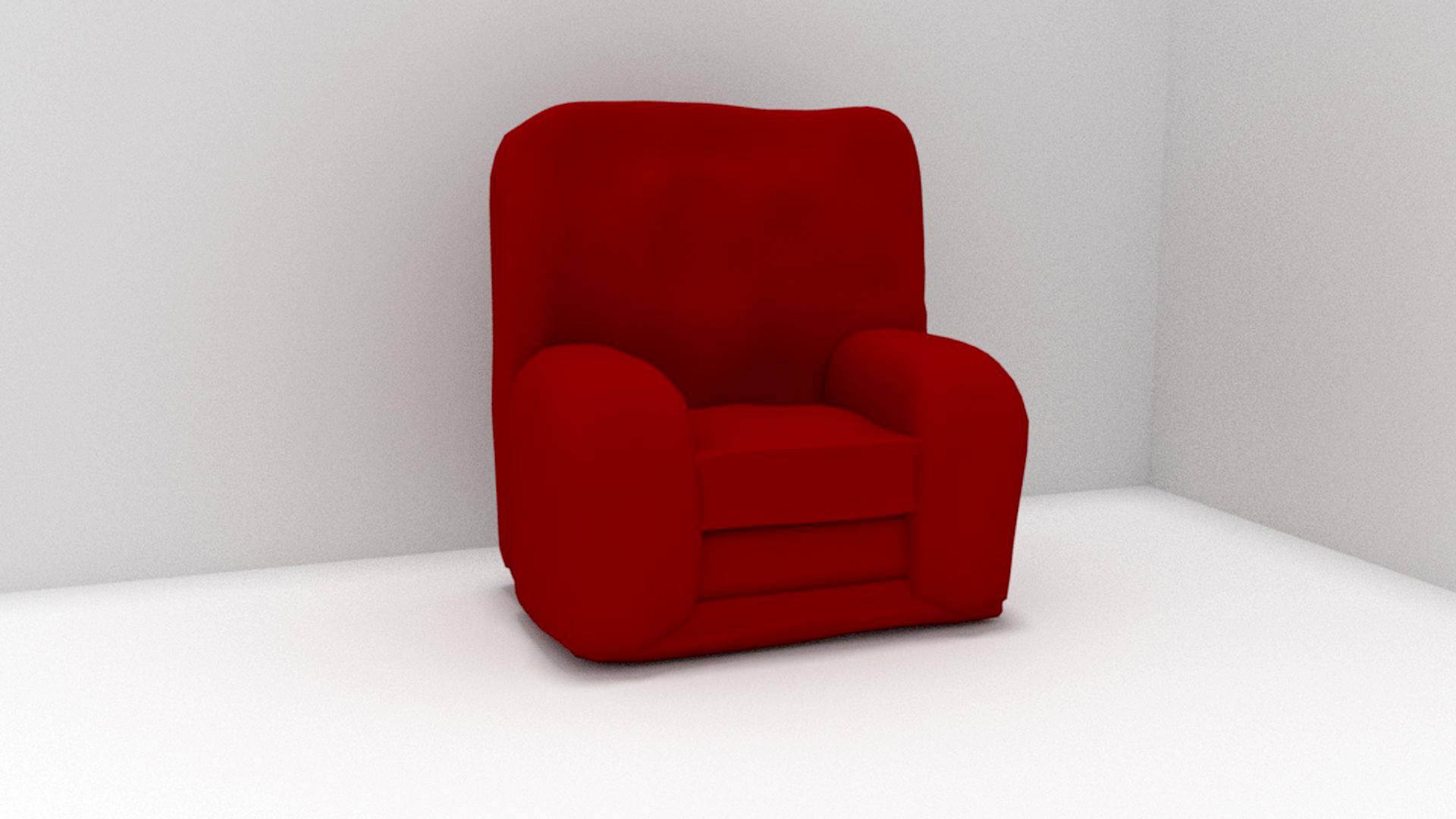 Red Chair (Arch Viz)