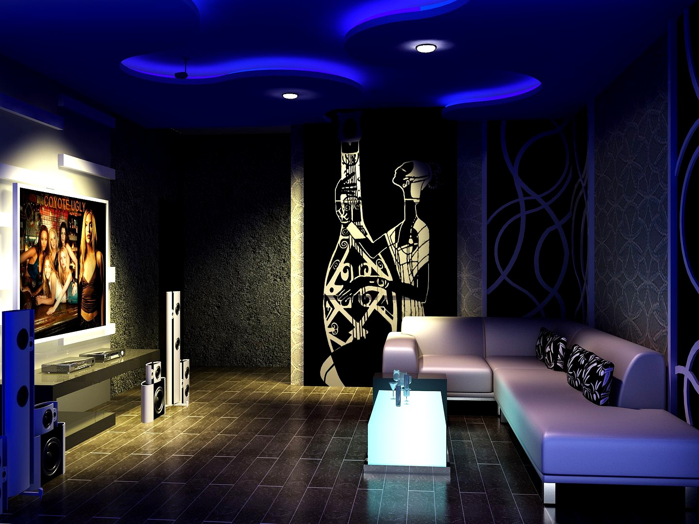Artistic Audio Room Design