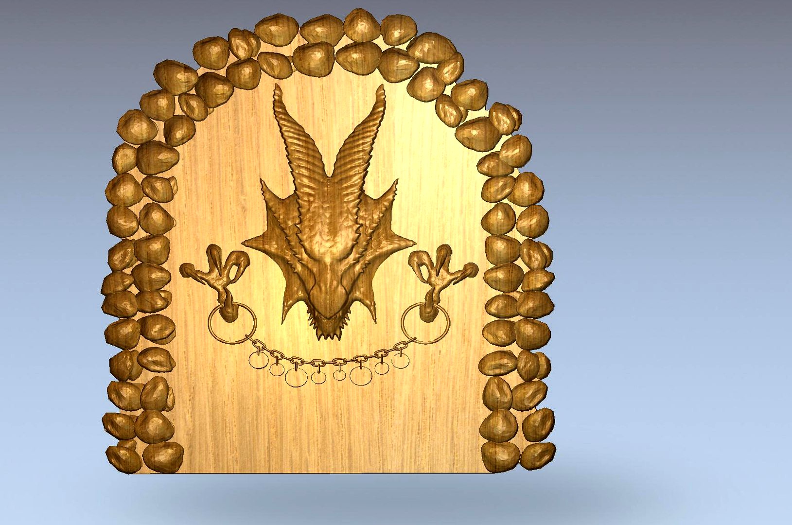 the Dragon,key holder