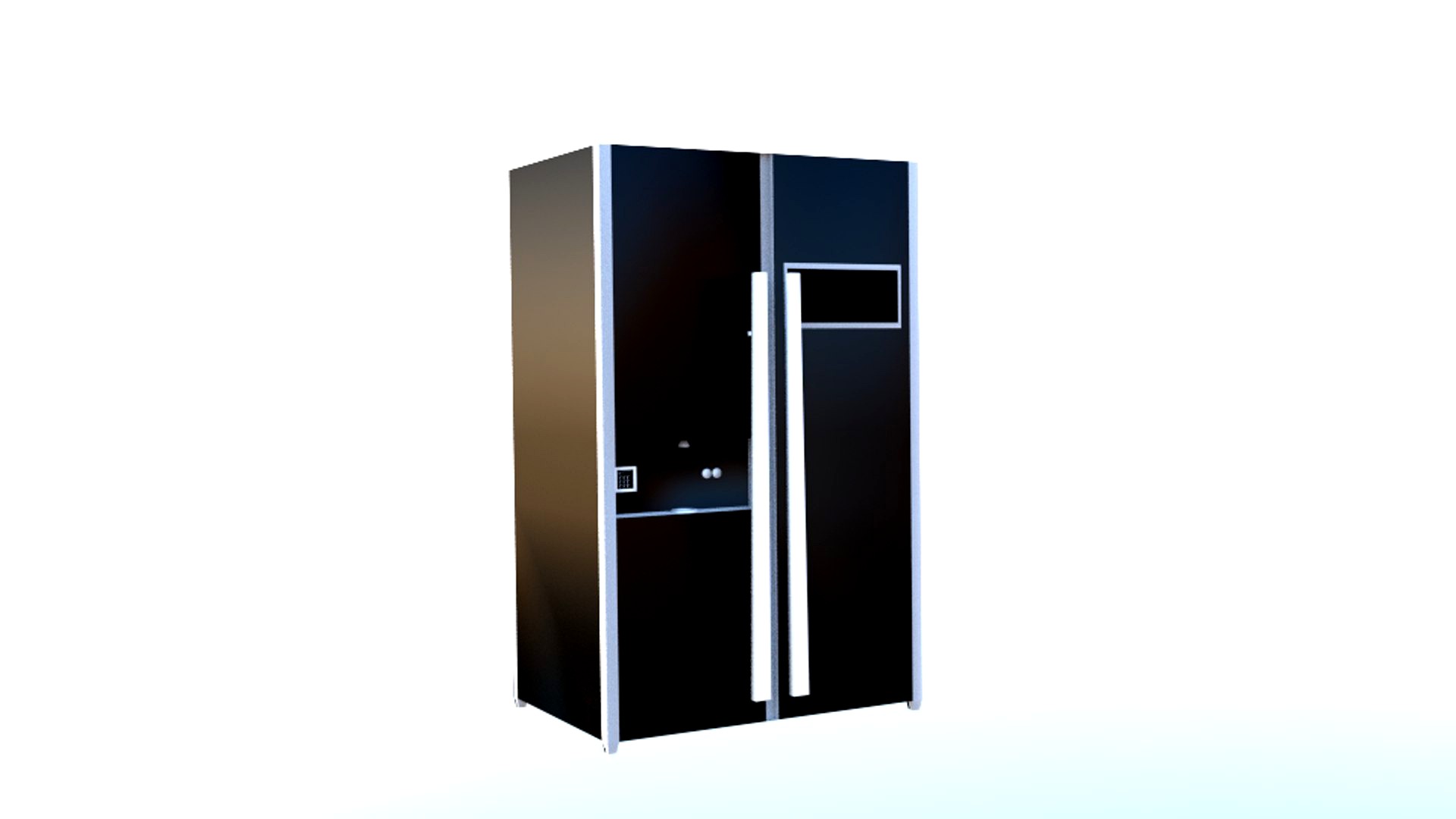 3D Ultra Modern Refrigerator