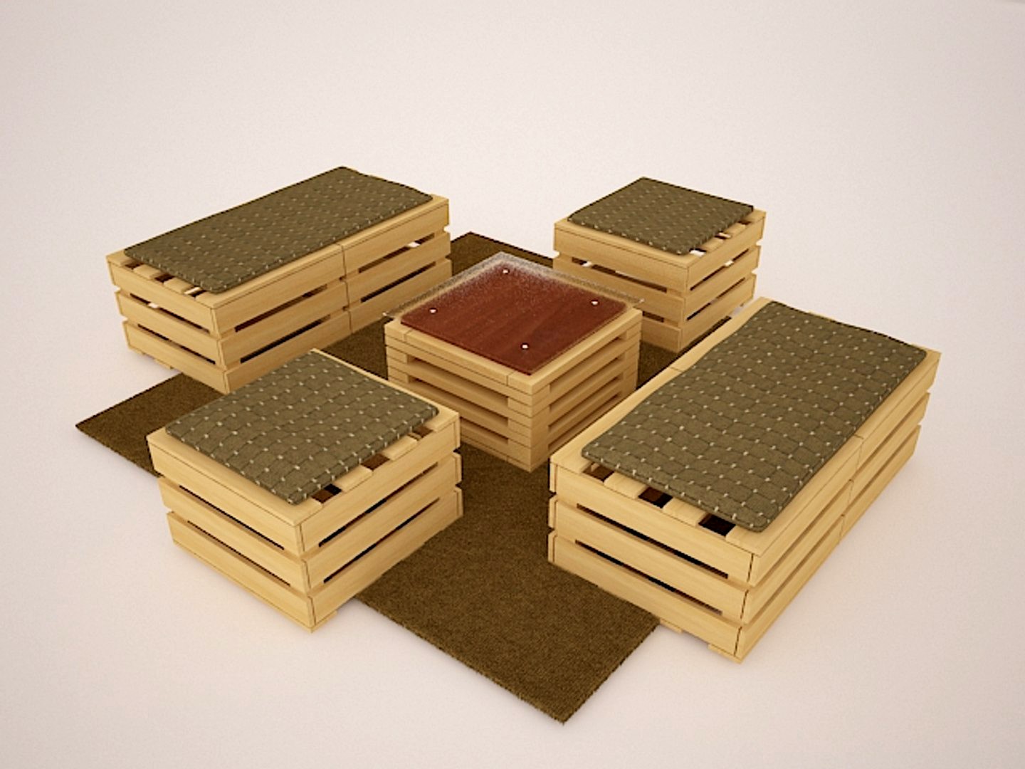 Wood Table Meja Kayu