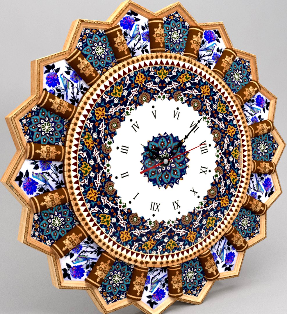 Iranian clock01(r.h)