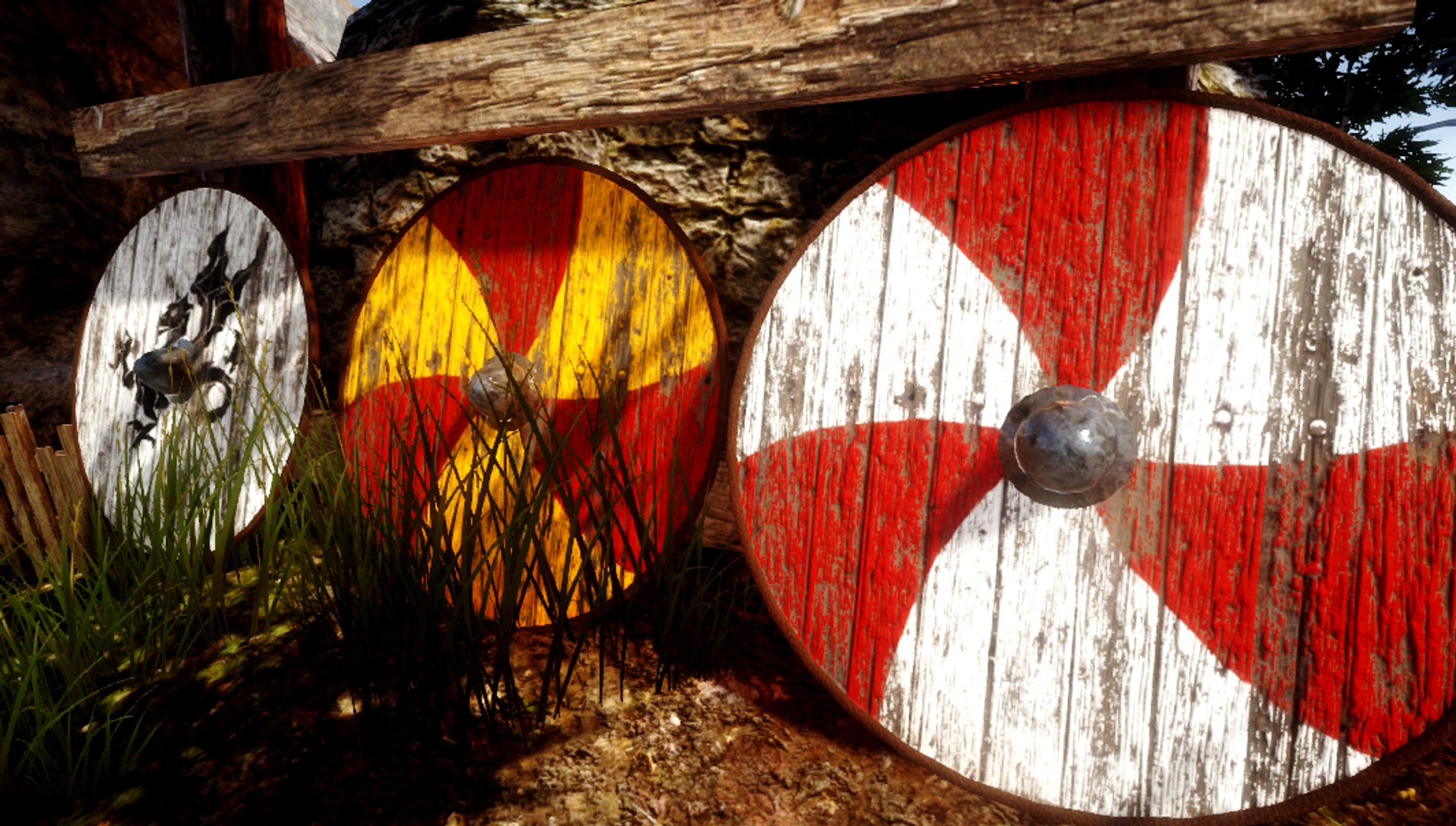 Game Ready || Viking Age Roundshield