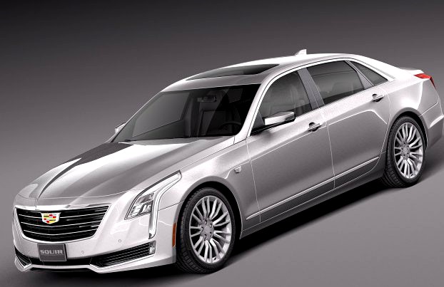 Cadillac CT6 2016 3D Model