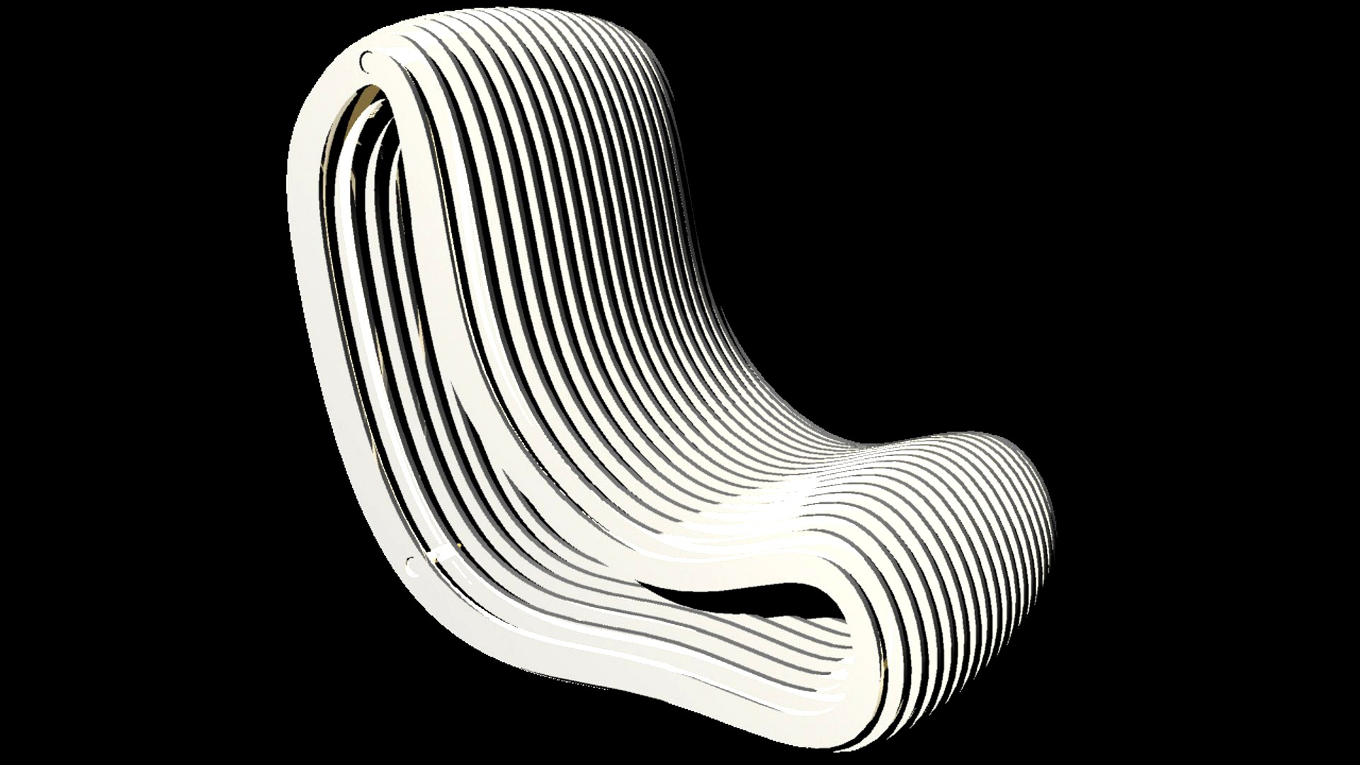 Para metrically Fabricated chair