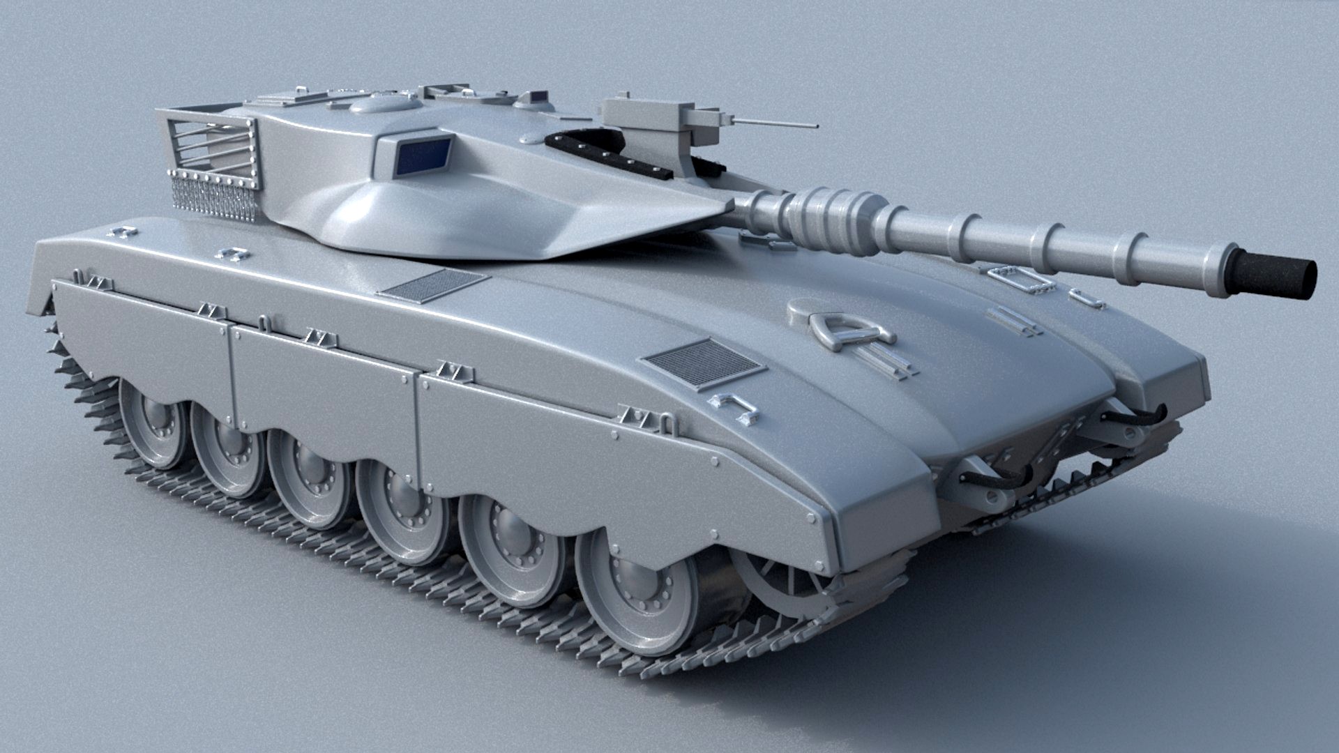 Merkava Tank 3D model