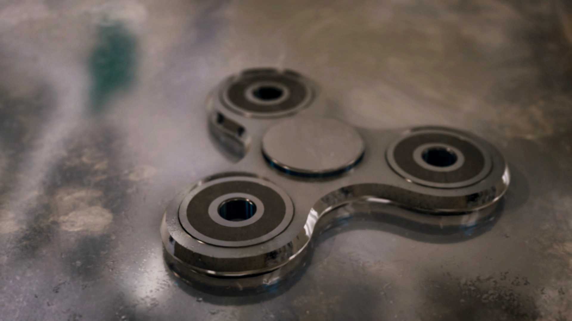 Silver Fidget Spinner