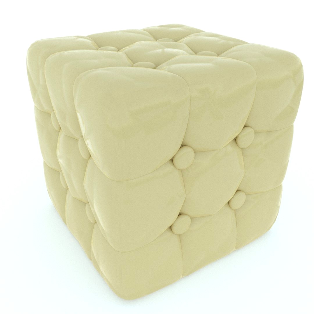 Padded Stool (Pouf)