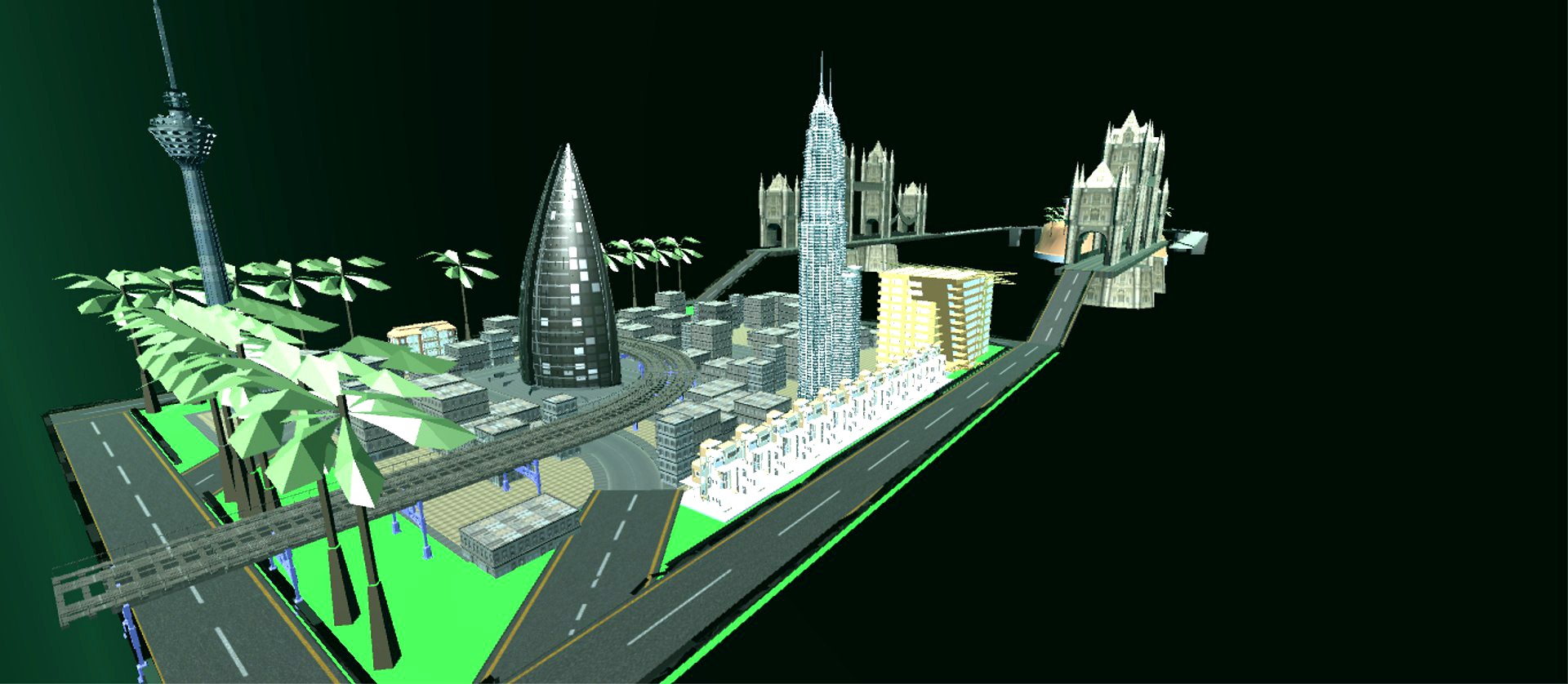 City 3d Model