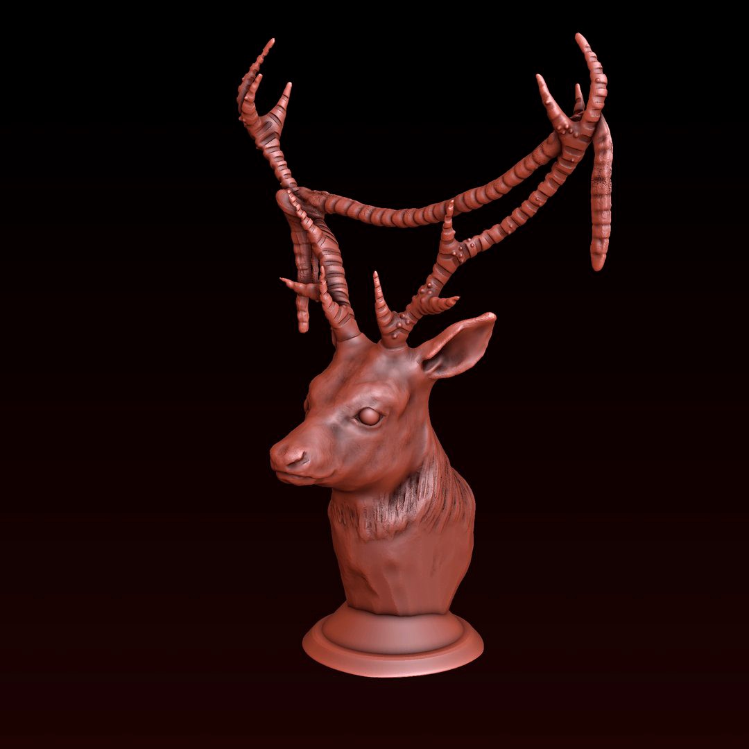 Deer statuette