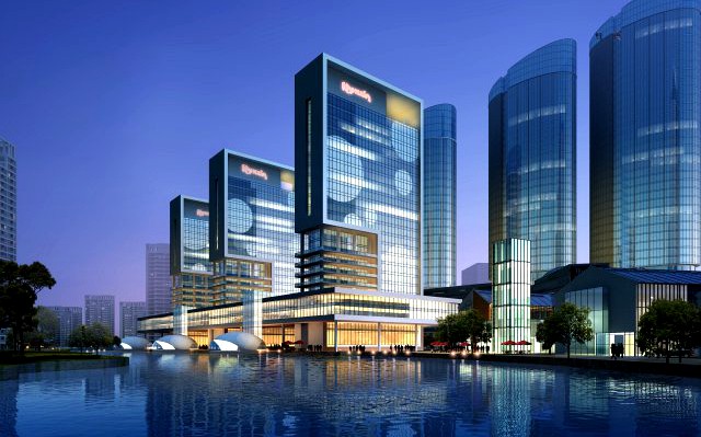 3d building 601 3D Model