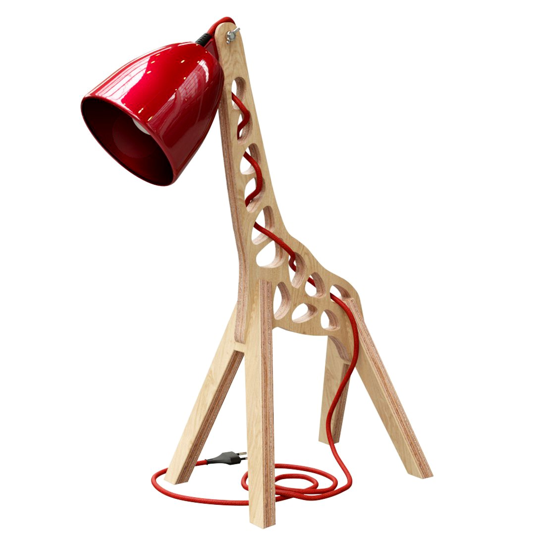 Handmade Kids Giraffe Lamps