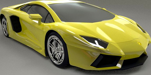 Lamborghini Aventador model 3D Model