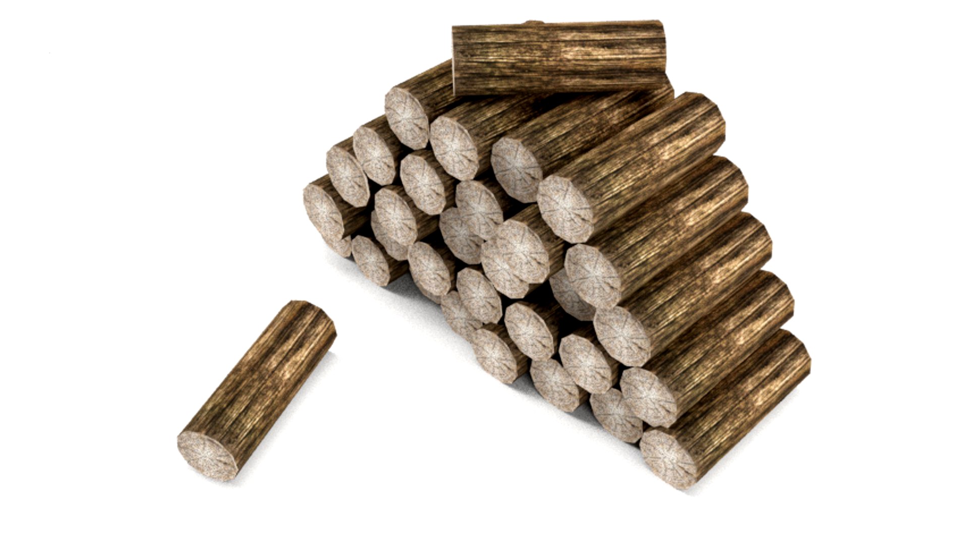 Low Poly Logs