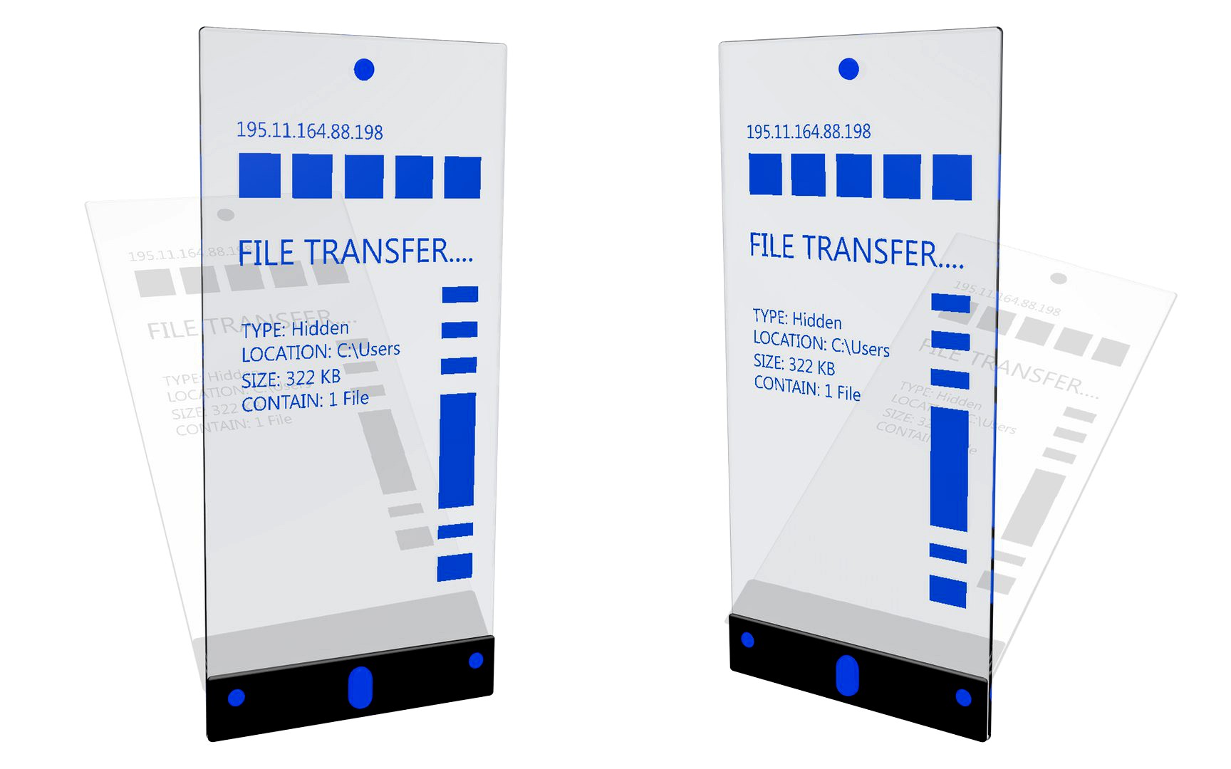 3D Transparent Mobile