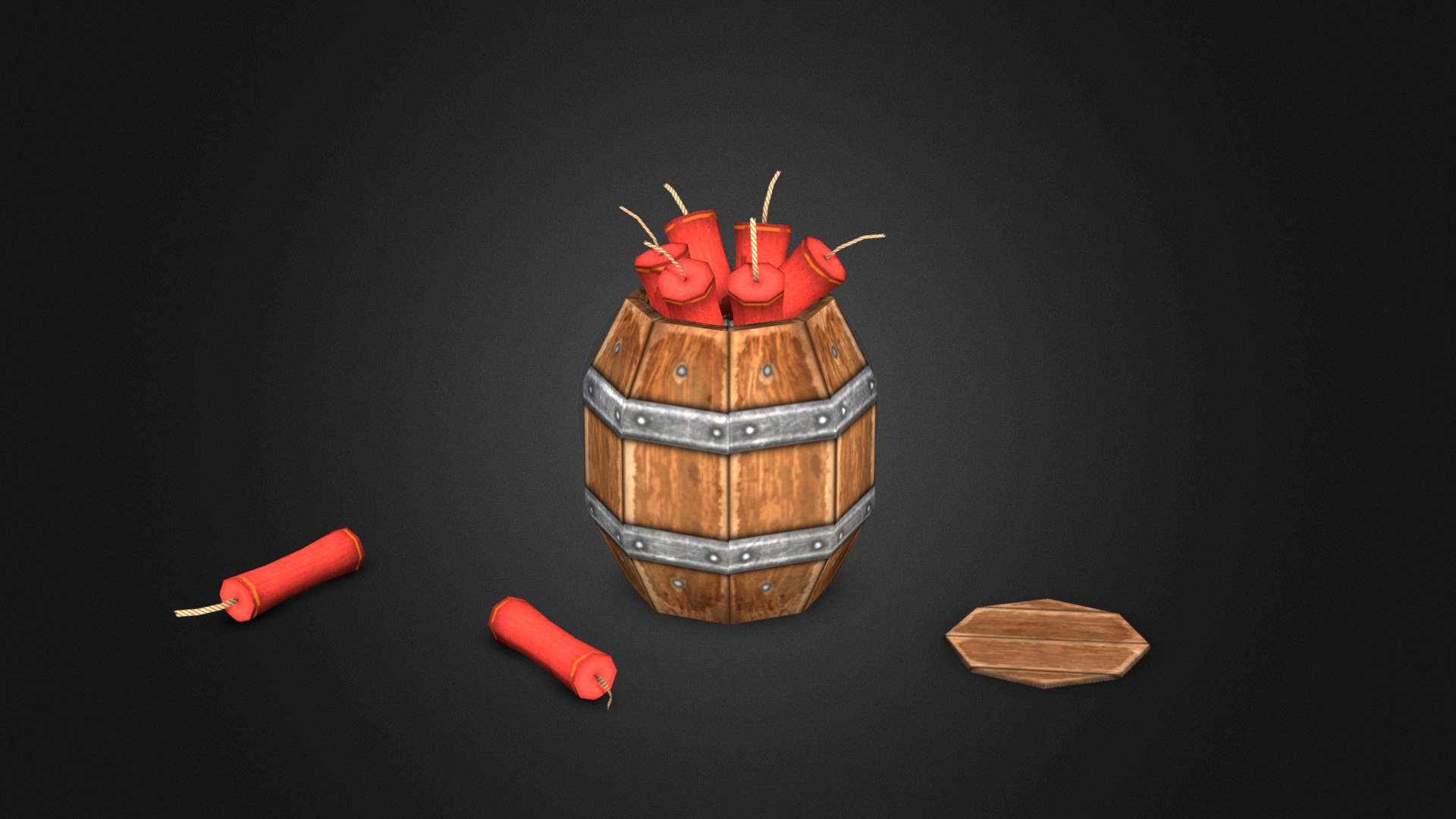 [Lowpoly] - Dynamites