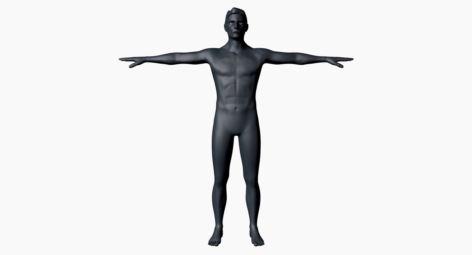 Male body mesh