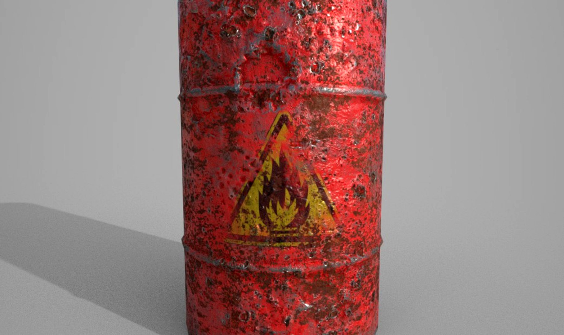 explosive barrel